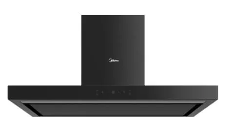 Midea MBI-90M79BK-SG / MBI-90M79SK-SG Chimney Hood Midea MBI-IHT341-SG Ceramic Induction Hob With 3 Zones