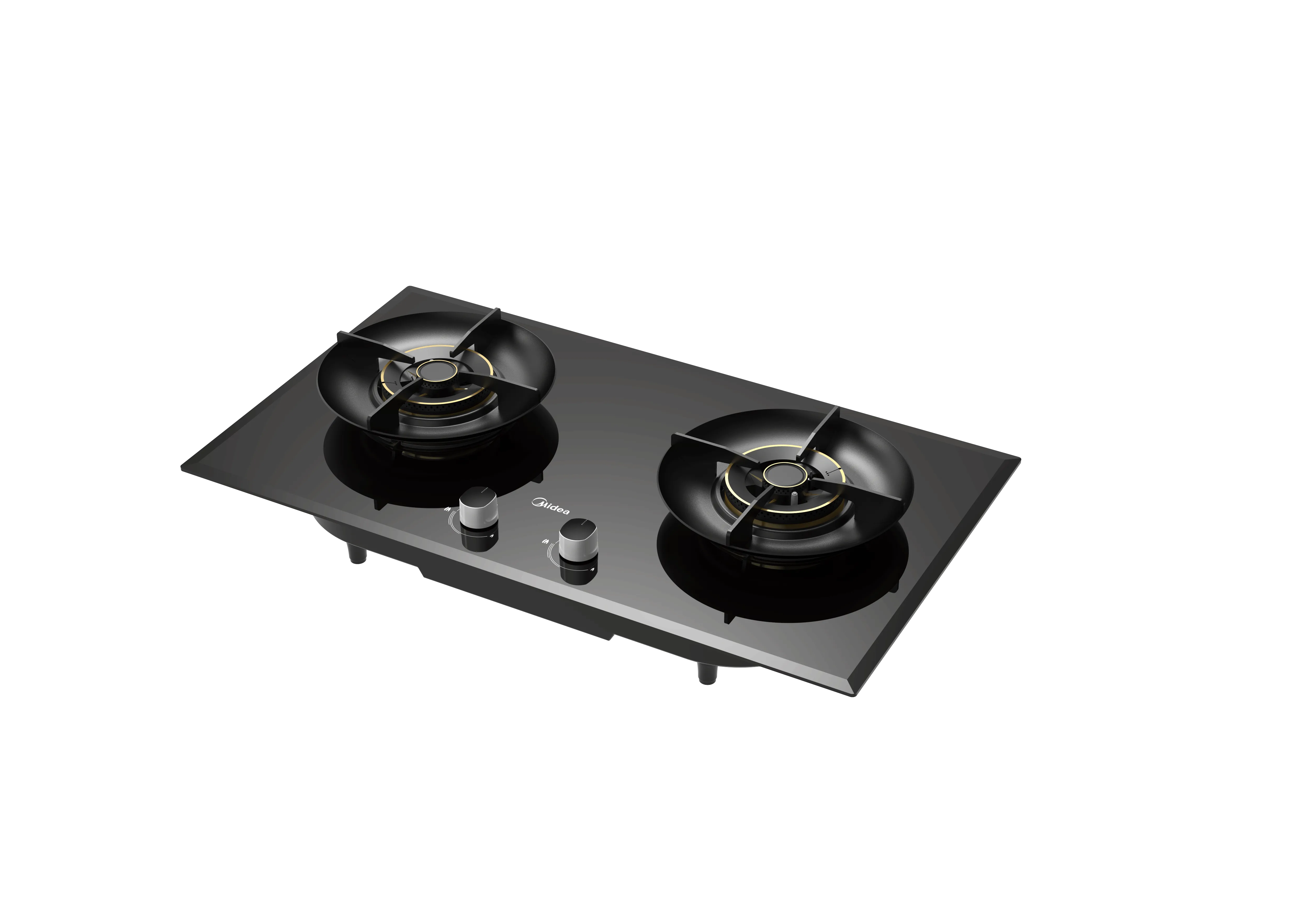 Midea MBI-SN20 TG/LPG 2-burner Tempered Glass Gas Hob PUB GAS / LPG GAS