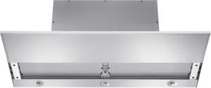 Miele DA3698SS Built-In Ventilation Hood With Motorized Pull-Out Canopy For Maximum Convenience.