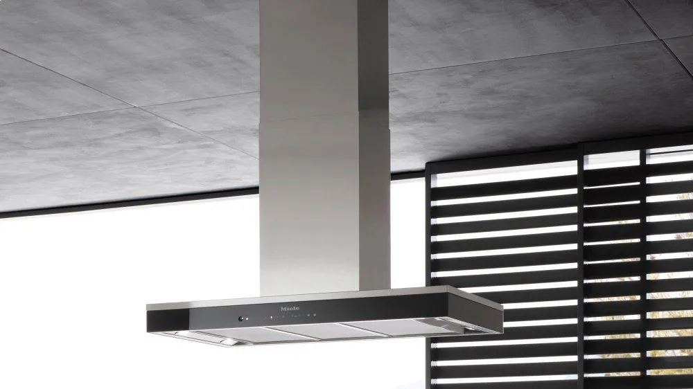 Miele DA6698DPURISTICVERSION6000STAINLESSSTEEL Da 6698 D Puristic Version 6000 - Island DCor Hood With Energy-Efficient Led Lighting And Touch Controls For Simple Operation.