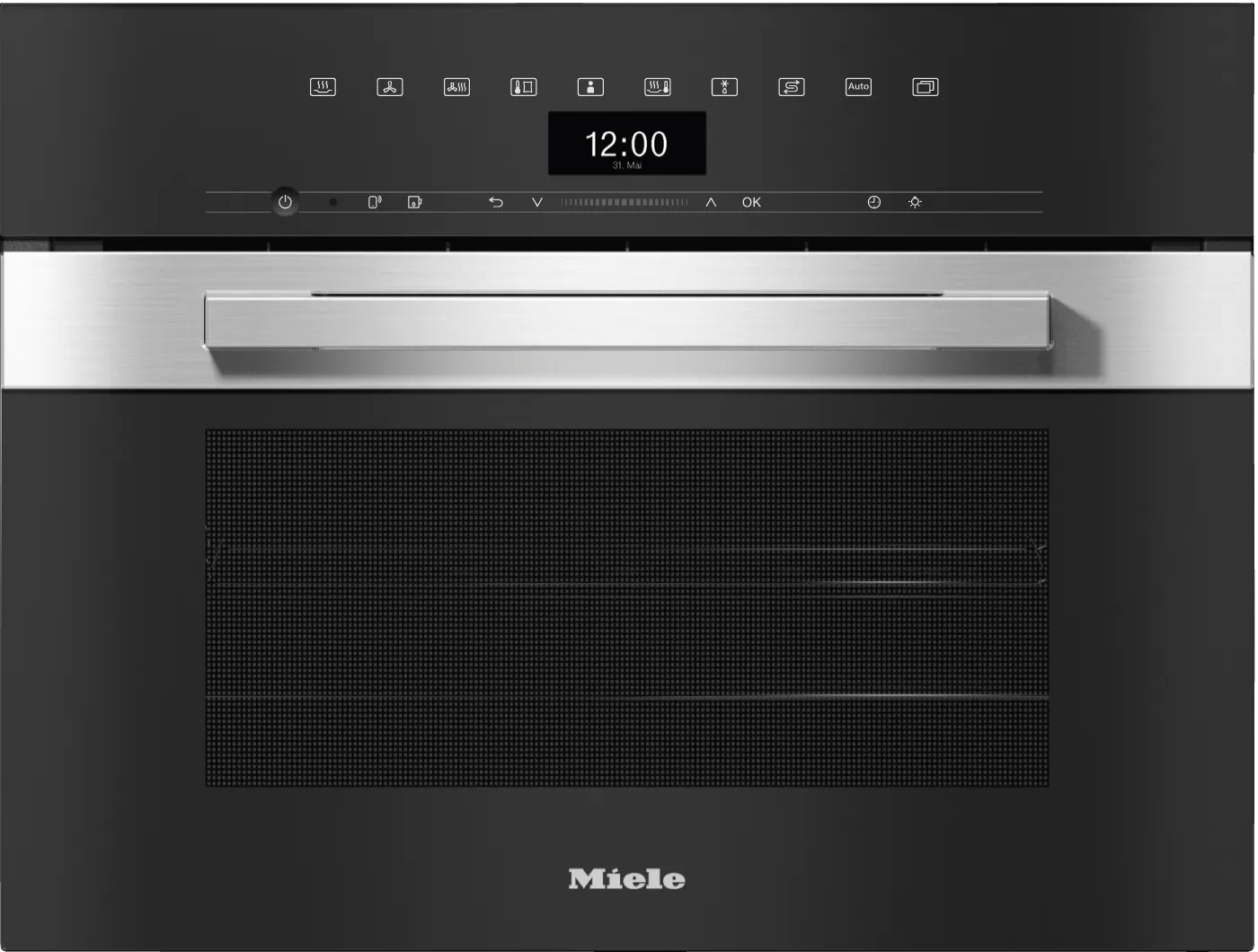 Miele DGC7440CTS Dgc 7440 Am - 24" Compact Combi-Steam Oven Xl For Steam Cooking, Baking, Roasting With Networking   Brilliantlight.
