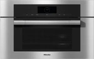 Miele DGC7775CTS Dgc 7775 - 30" Compact Combi-Steam Oven Xl With Directwater Plus For Steam Cooking, Baking, Roasting With Roast Probe   Menu Cooking.