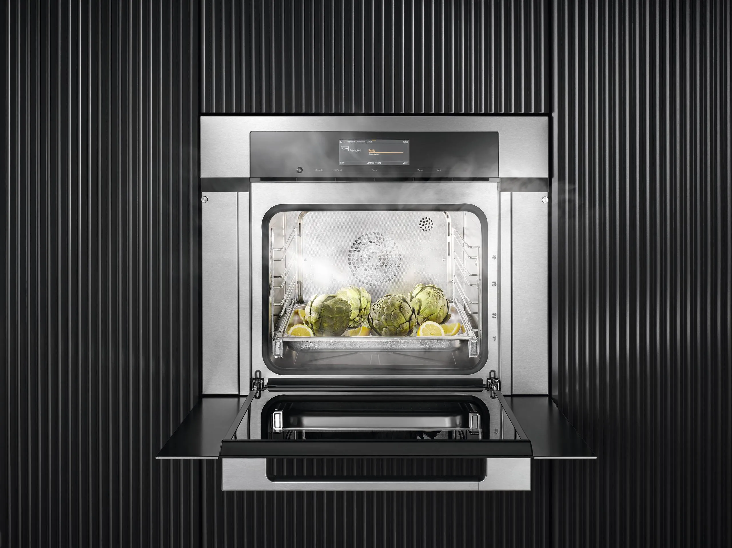 Miele DGC7780CTS Dgc 7780 - 30" Combi-Steam Oven Xxl For Steam Cooking, Baking, Roasting With Roast Probe   Menu Cooking.