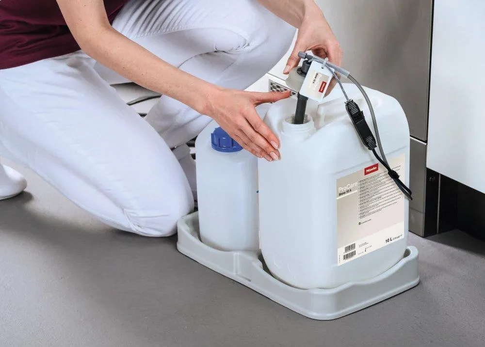 Miele DOSG80FLEXGREY Dos G 80 Flex - Hose Metering Pump With Level Indicator For The Automatic Dispensing Of Liquid Cleaning Agents
