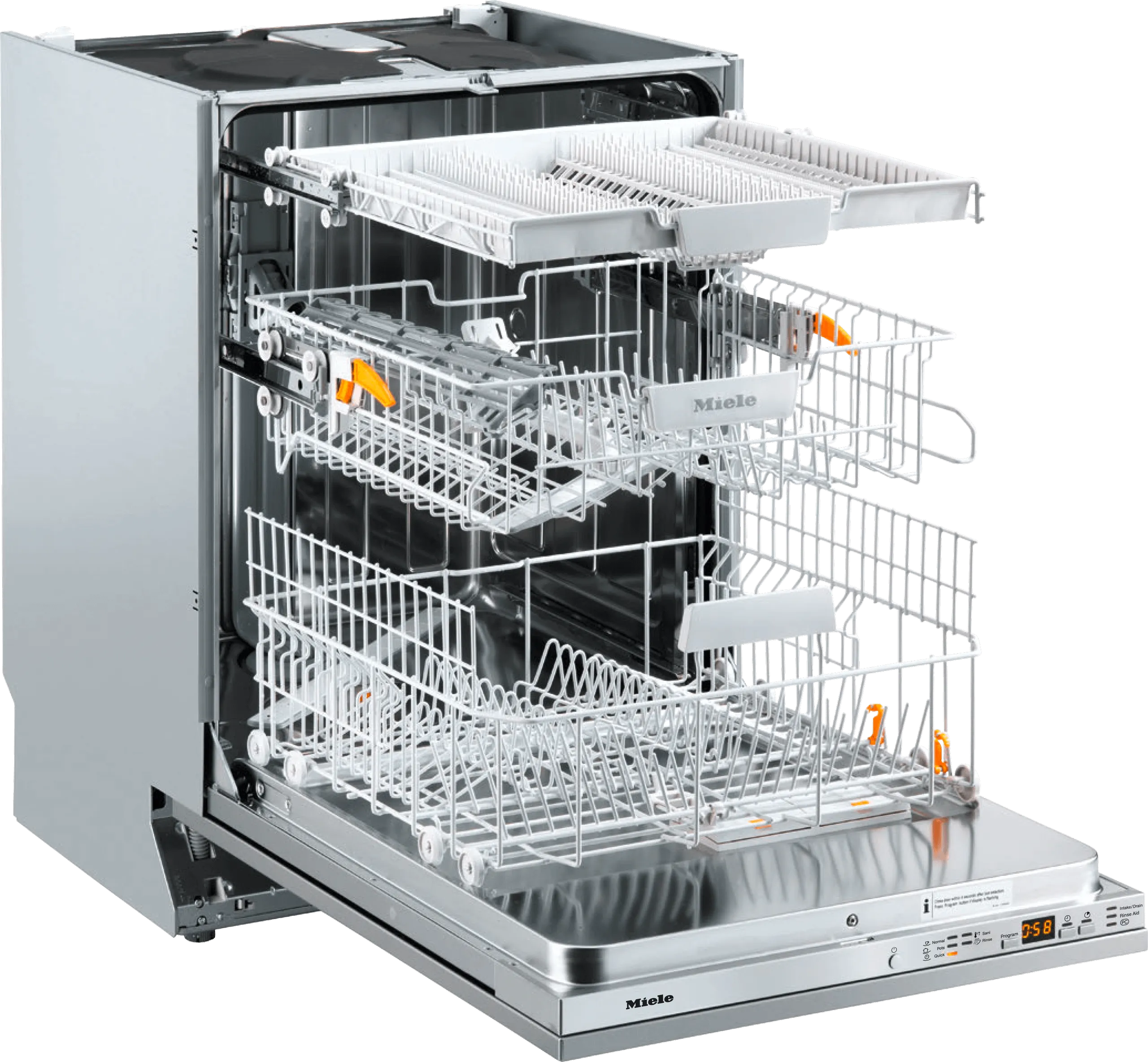 Miele G 5058 SCVISFP ACTIVE STAINLESS STEEL G 5058 Scvi Sfp Active - Fully Integrated Dishwashers In Tried-And-Tested Miele Quality At An Affordable Entry-Level Price.