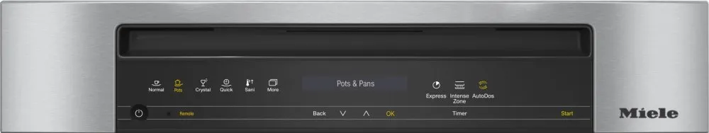 Miele G 7316 SCU XXL AUTODOS CLEAN TOUCH STEEL G 7316 Scu Xxl Autodos - Built-Under Dishwasher With Automatic Dispensing Thanks To Autodos With Integrated Powerdisk.