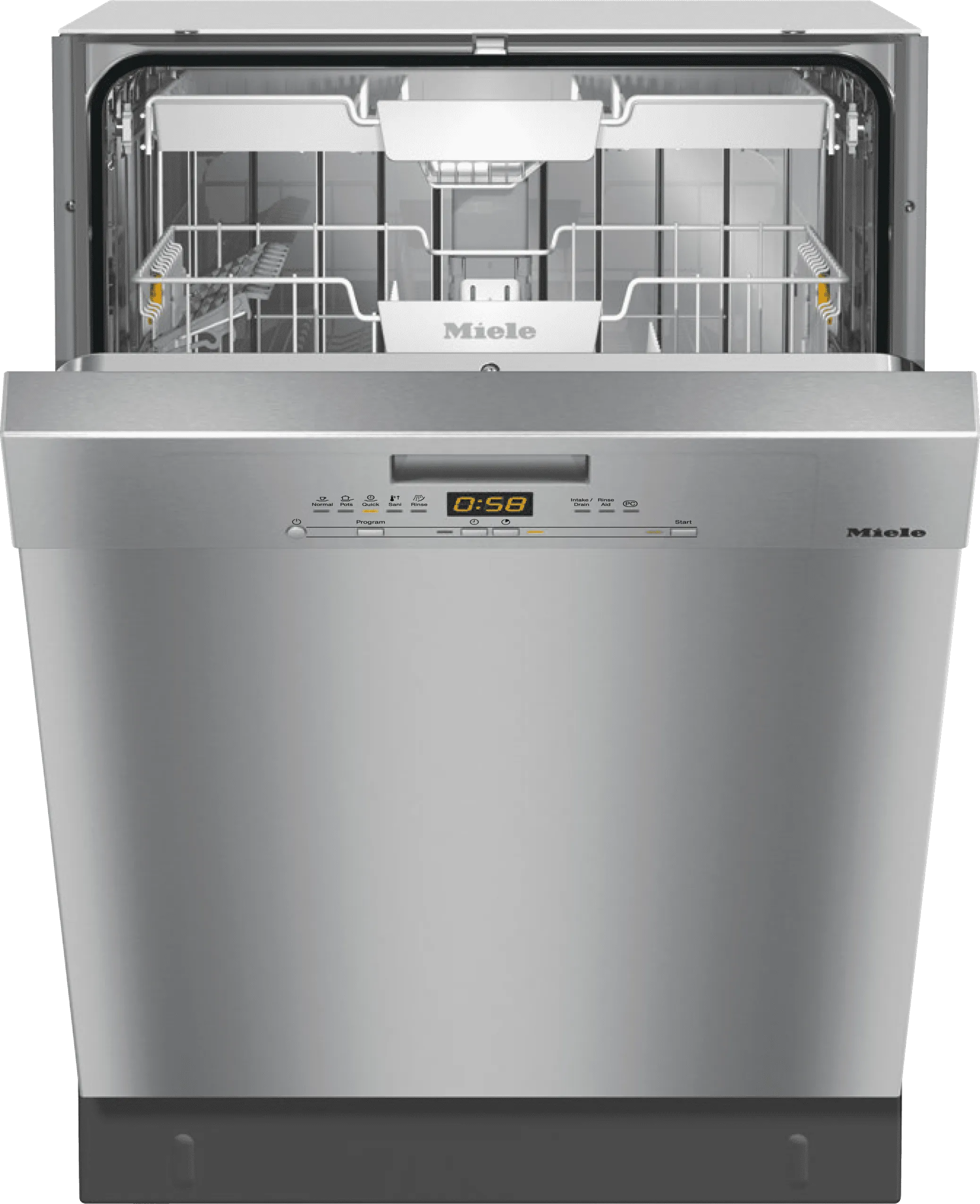 Miele G5006SCU STAINLESS STEEL G 5006 Scu - Built-Under Dishwasher In Tried-And-Tested Miele Quality At An Affordable Entry-Level Price.