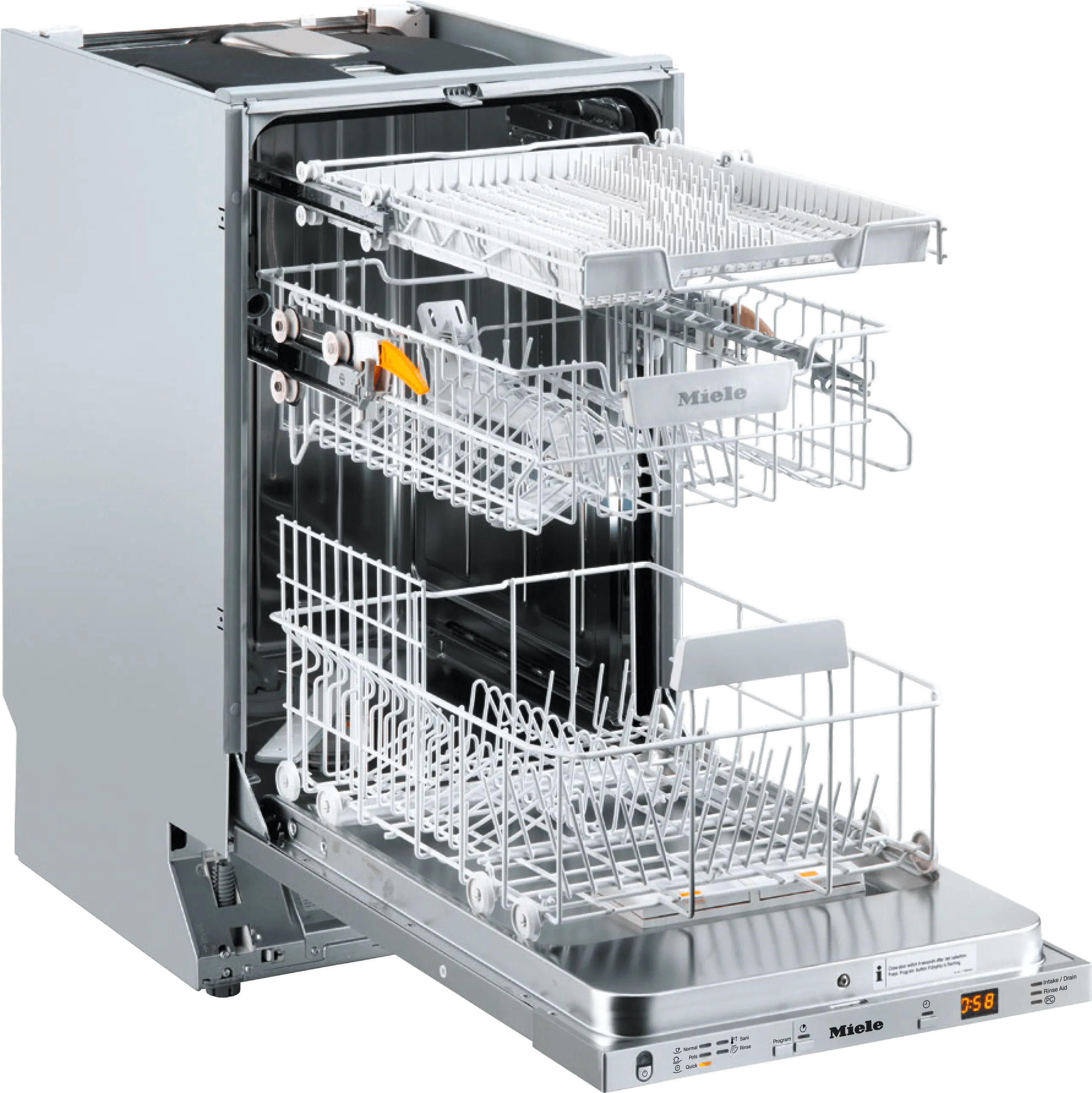 Miele G5482SCVISLSTAINLESSSTEEL G 5482 Scvi Sl - Fully Integrated Dishwasher, 18" (45 Cm) In Tried-And-Tested Miele Quality At An Affordable Entry-Level Price.