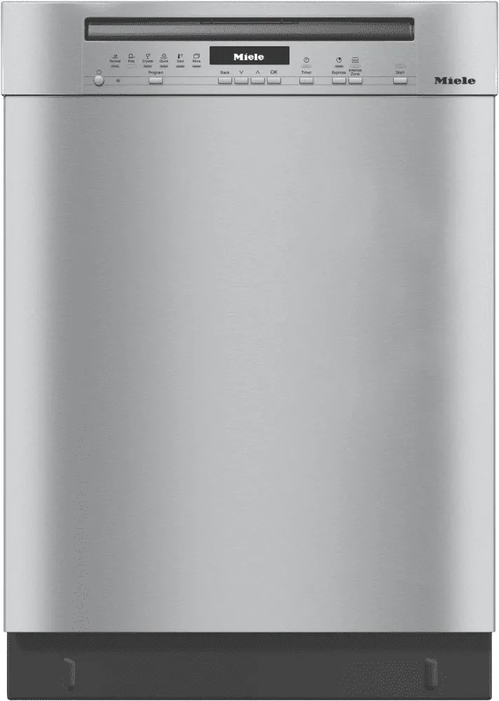 Miele G7106SCU  Stainless Steel - Built-Under Dishwasher With 3D Multiflex Tray For Maximum Convenience.