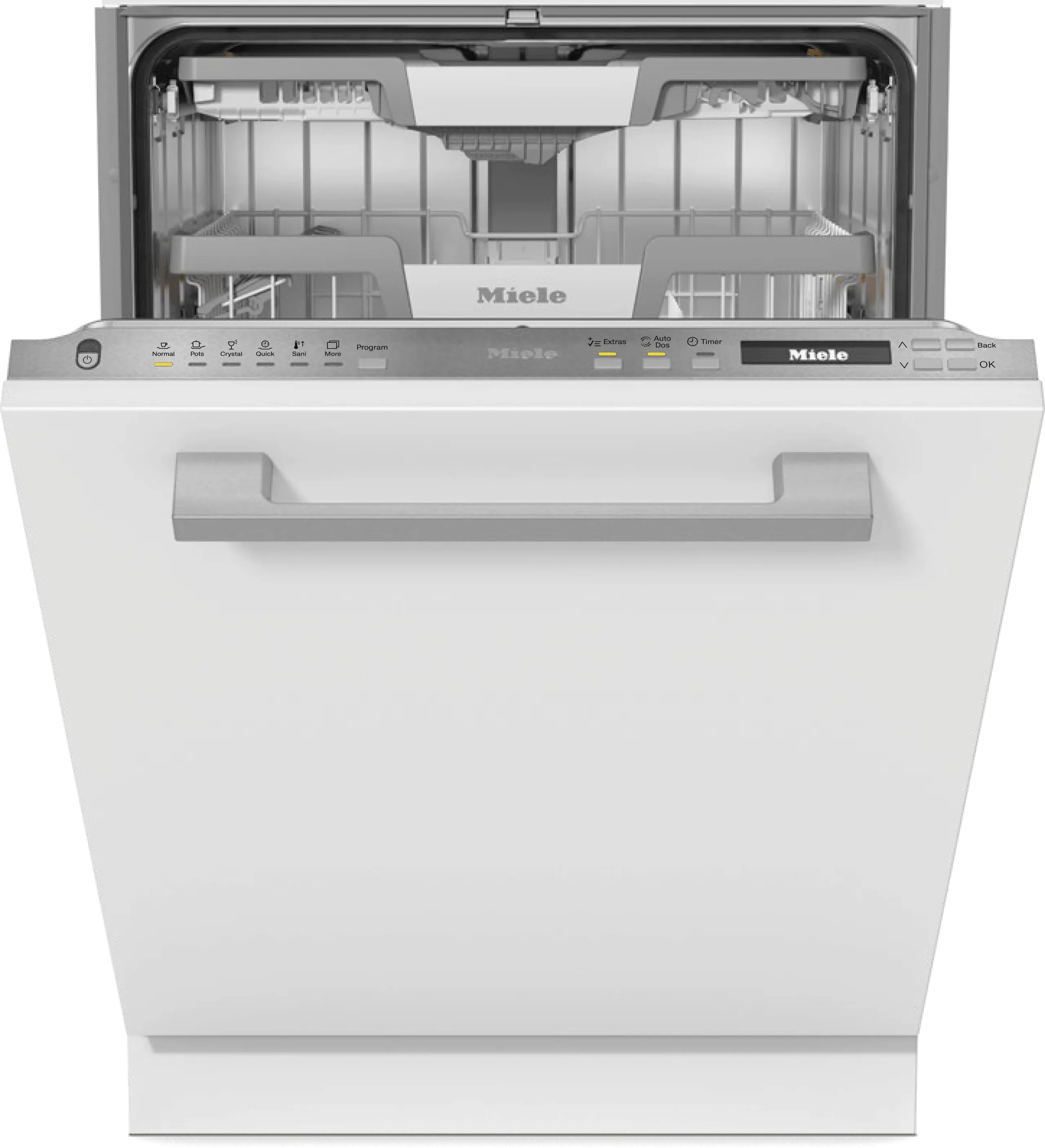 Miele G7186SCVI AUTODOS STAINLESS STEEL G 7186 Scvi Autodos - Fully-Integrated, Full-Size Dishwasher With Automatic Dispensing Thanks To Autodos With Integrated Powerdisk.