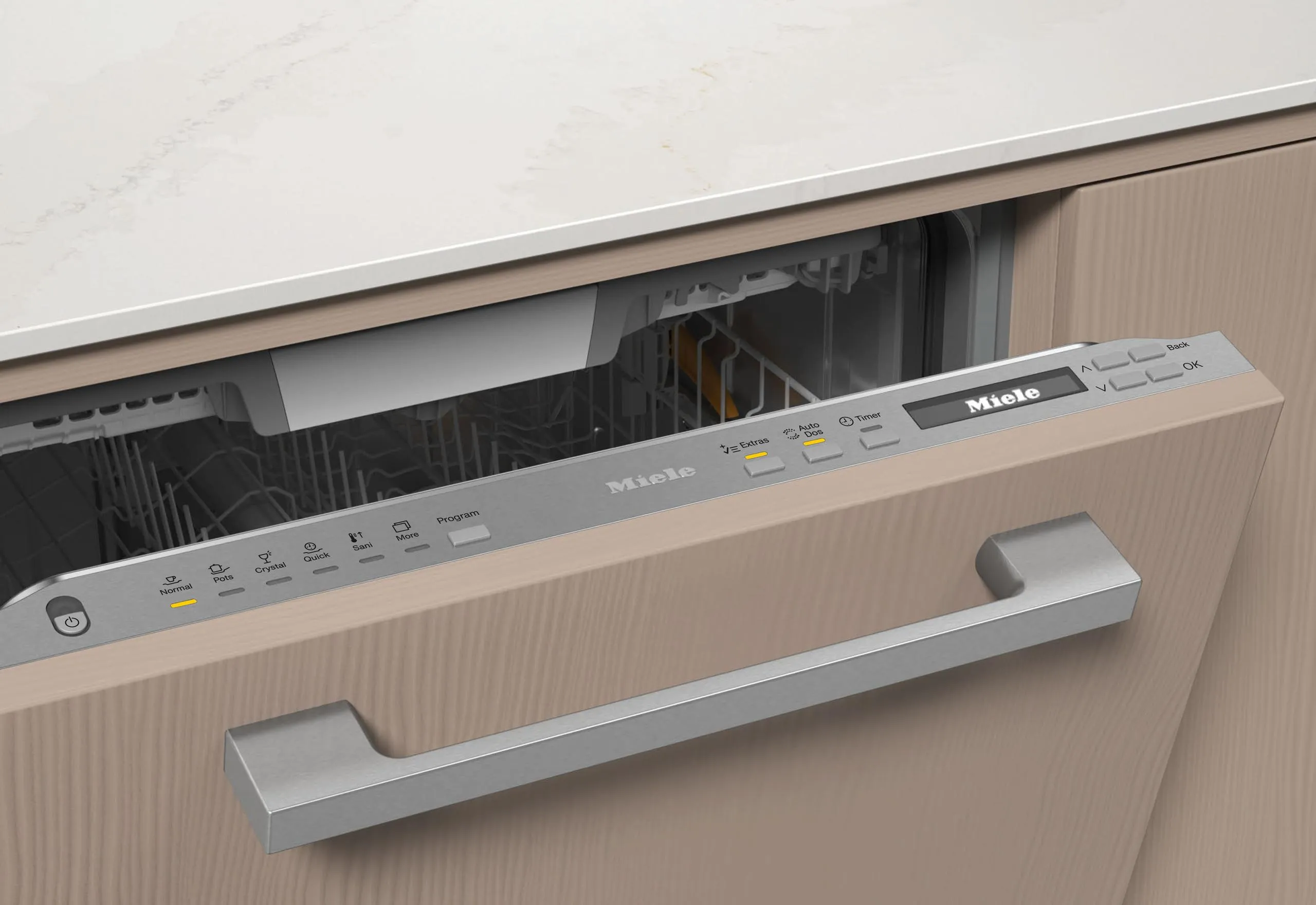 Miele G7186SCVI AUTODOS STAINLESS STEEL G 7186 Scvi Autodos - Fully-Integrated, Full-Size Dishwasher With Automatic Dispensing Thanks To Autodos With Integrated Powerdisk.