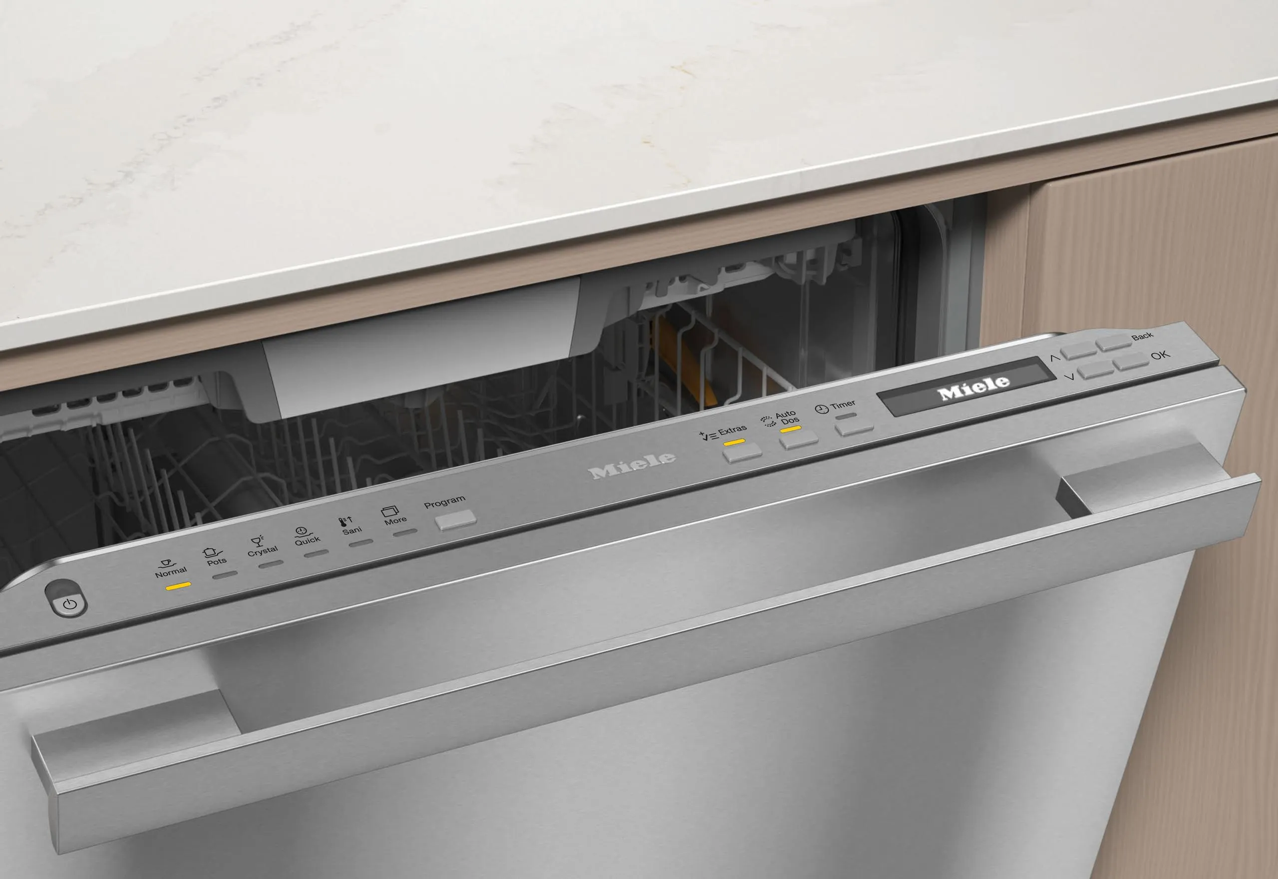 Miele G7196SCVISF G 7196 Scvi Sf Autodos - Fully-Integrated, Full-Size Dishwasher With Automatic Dispensing Thanks To Autodos With Integrated Powerdisk.