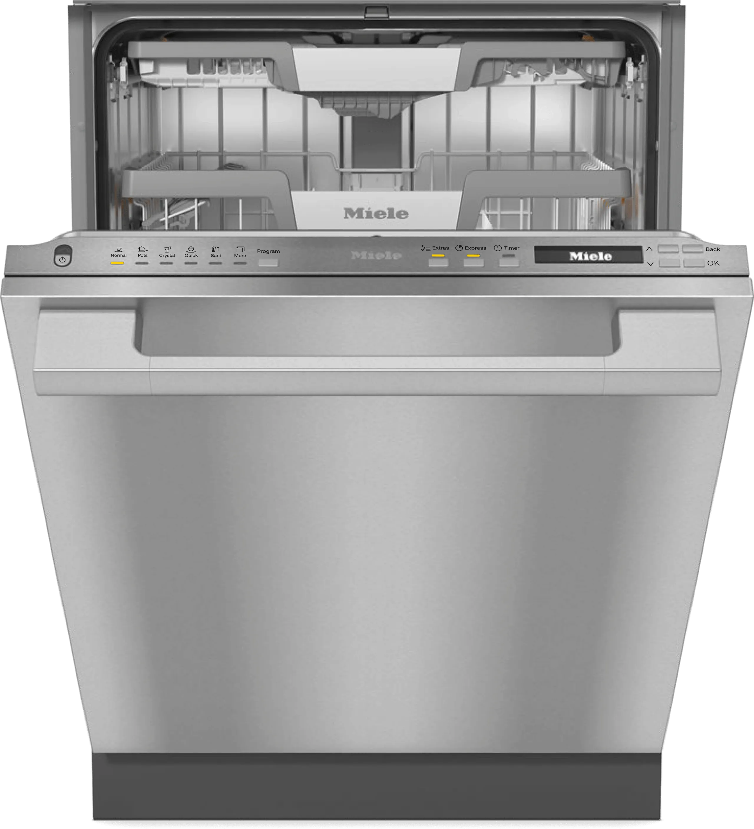 Miele G7266SCVISF G 7266 Scvi Sf - Fully-Integrated, Full-Size Dishwasher With 3D Multiflex Tray For Maximum Convenience.