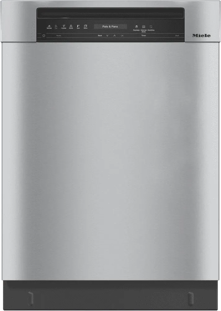 Miele G7316SCUAUTODOS Stainless Steel  - Built-Under Dishwasher With Automatic Dispensing Thanks To Autodos With Integrated Powerdisk.