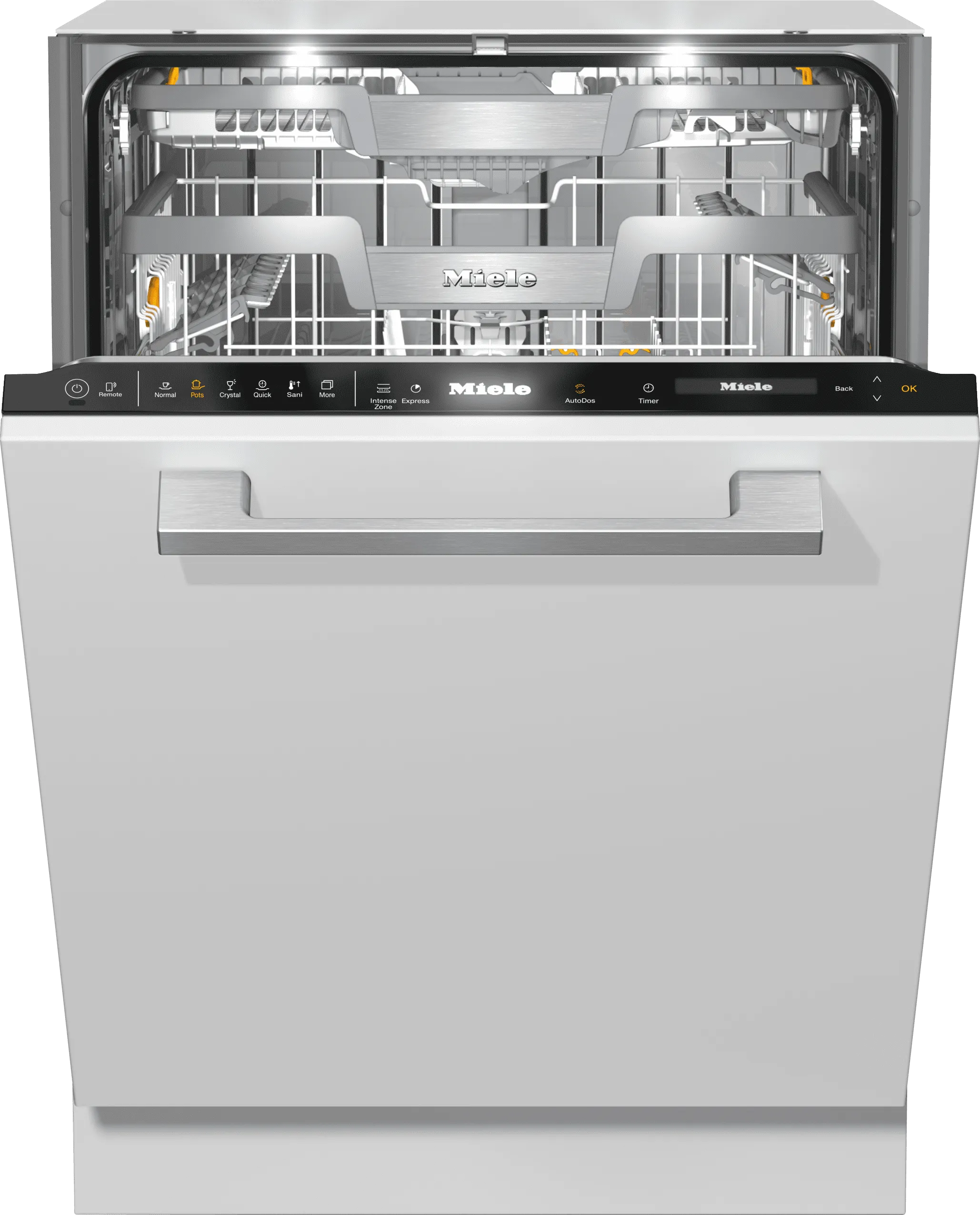 Miele G7566SCVI AUTODOS Stainless Steel - Fully Integrated Dishwasher Xxl With Automatic Dispensing Thanks To Autodos With Integrated Powerdisk.