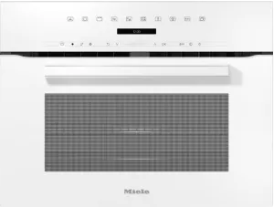 Miele H7240BMAMBRILLIANTWHITE H 7240 Bm Am - 24" Compact Speed Oven In A Perfectly Combinable Design With Automatic Programs And Combi Modes.