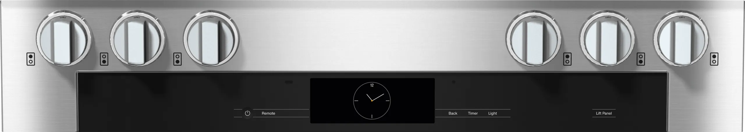 Miele HR19343LPDFCLEANTOUCHSTEEL Hr 1934-3 Lp Df - 36 Inch Range Dual Fuel Model With M Touch.