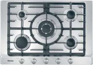 Miele KM2032G Km 2032 G - Gas Cooktop With 5 Burners For Particularly Versatile Cooking Convenience.