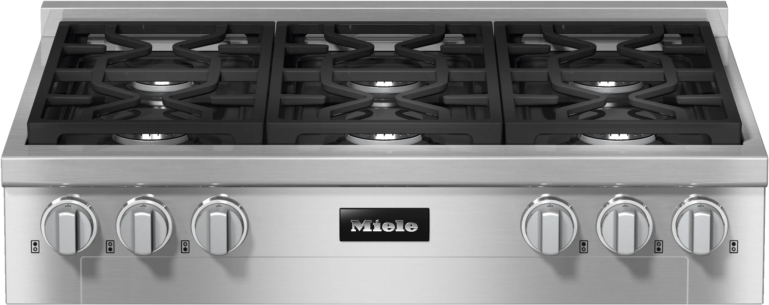 Miele KMR11343GEDSTCLSTCLEANSTEEL Kmr 1134-3 G Edst/Clst - Rangetop With Burners For Professional Applications
