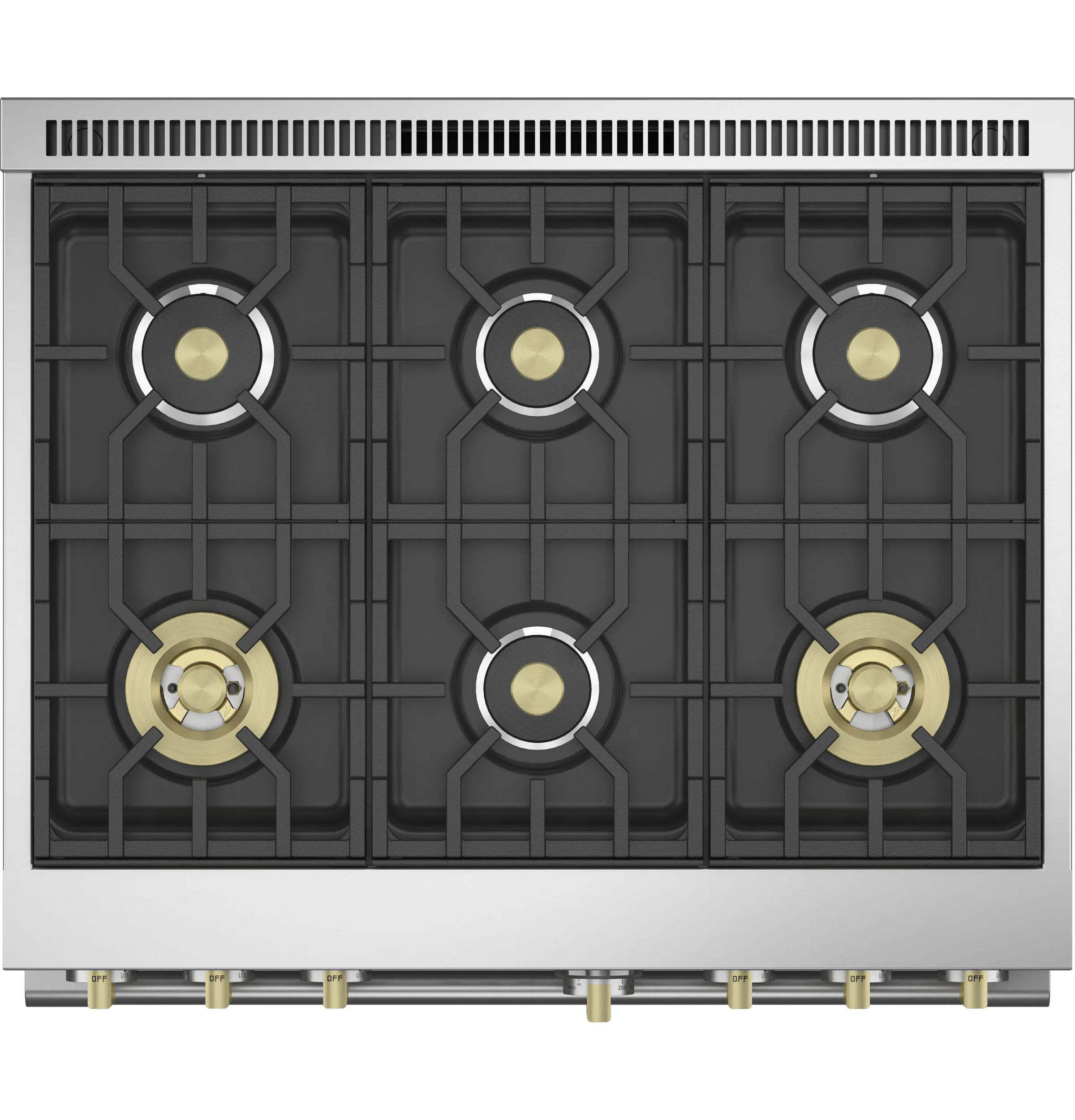 Monogram ZDP366NTSS Monogram 36" Dual-Fuel Professional Range With 6 Burners (Natural Gas)