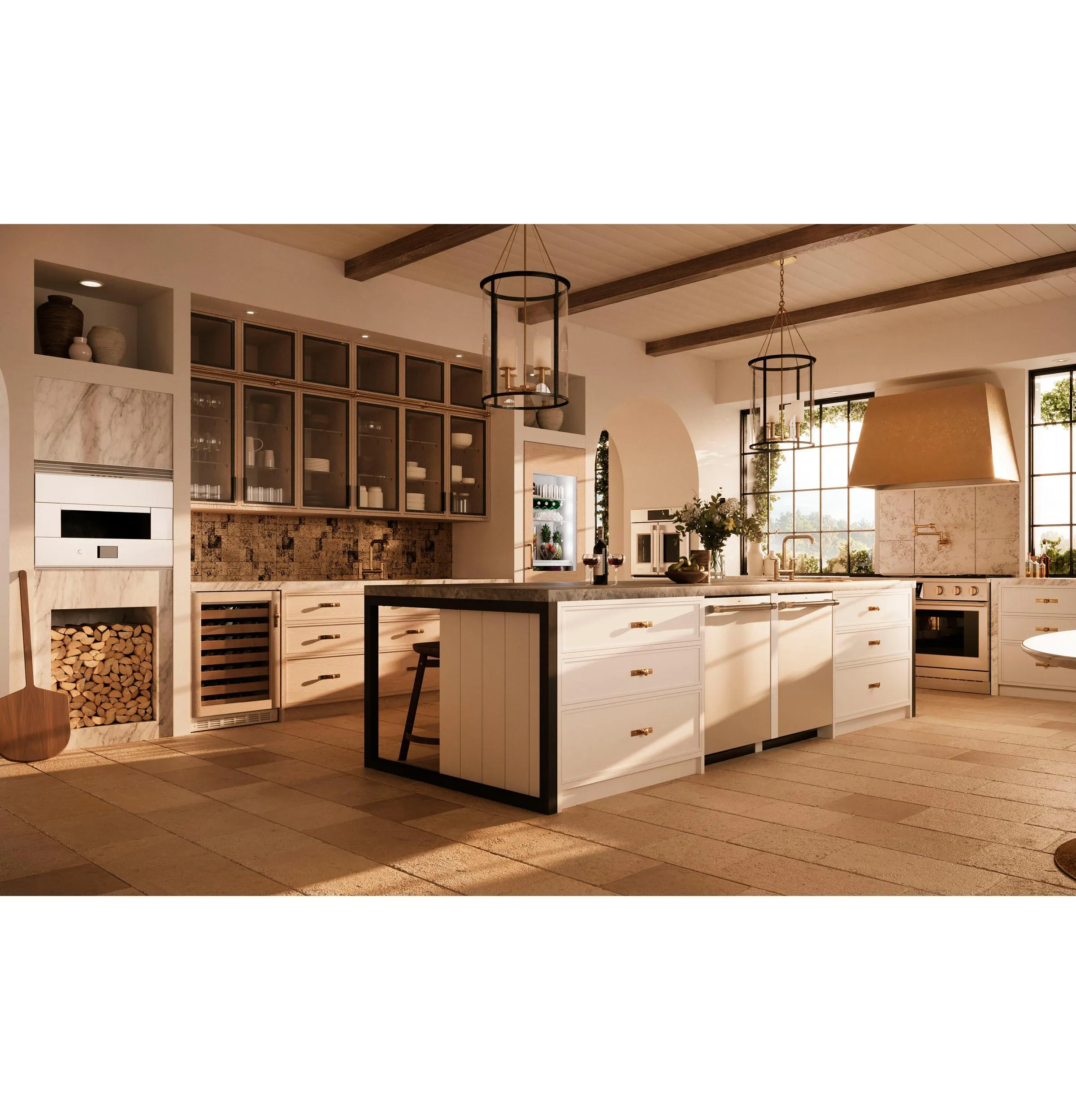Monogram ZDP484NGTSS Monogram 48" Dual-Fuel Professional Range With 4 Burners, Grill, And Griddle
