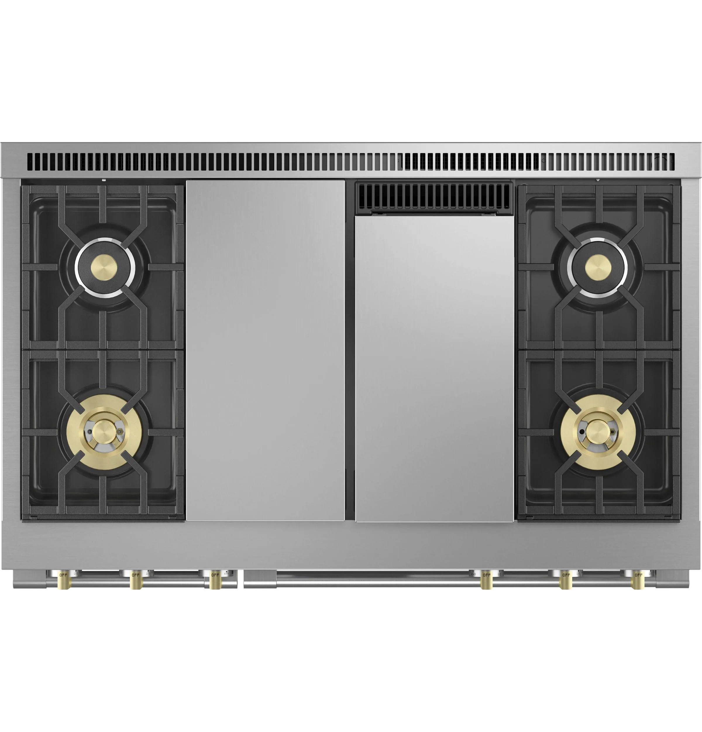 Monogram ZDP484NGTSS Monogram 48" Dual-Fuel Professional Range With 4 Burners, Grill, And Griddle