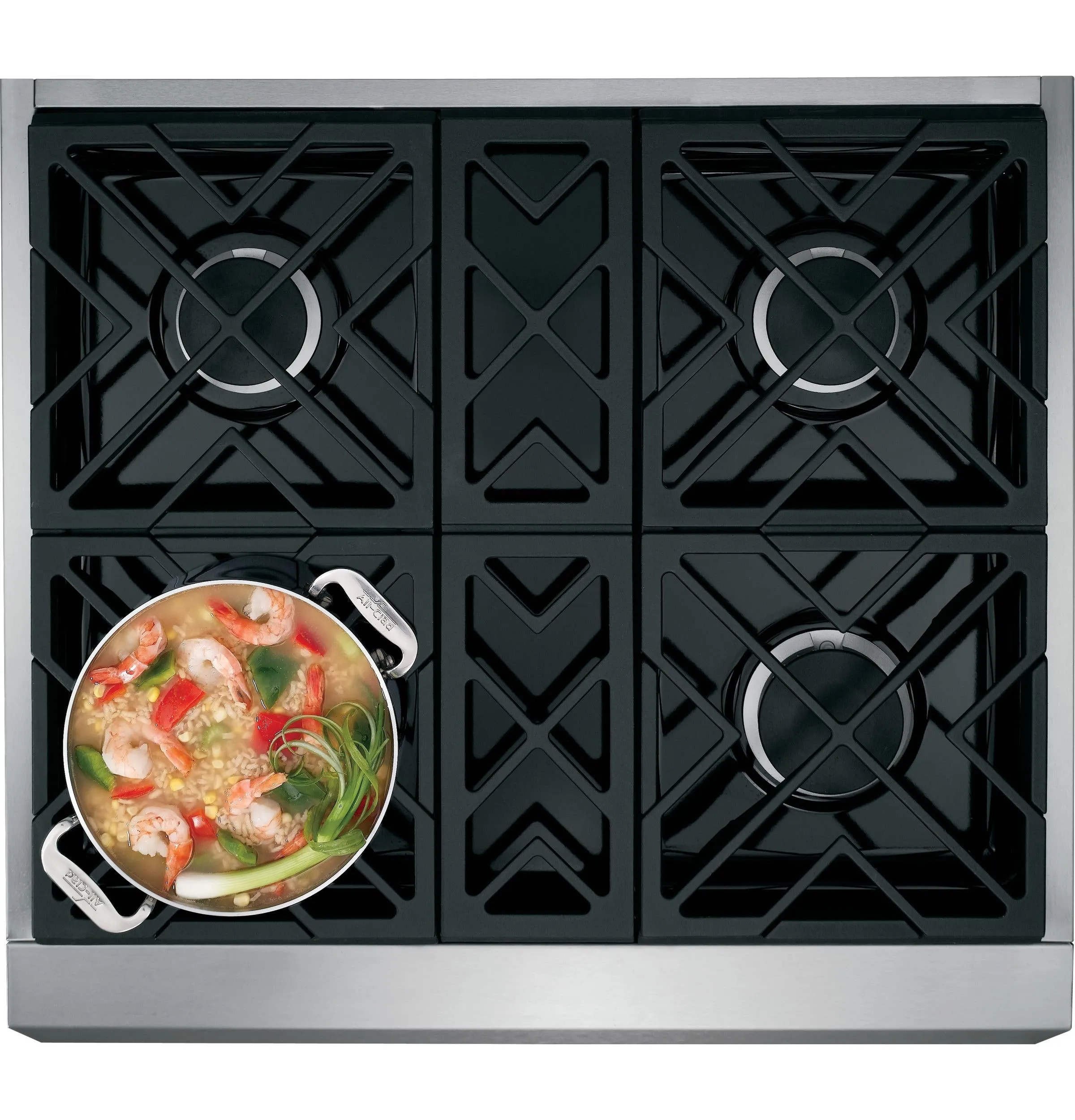Monogram ZGP304NRSS Monogram 30" All Gas Professional Range With 4 Burners (Natural Gas)