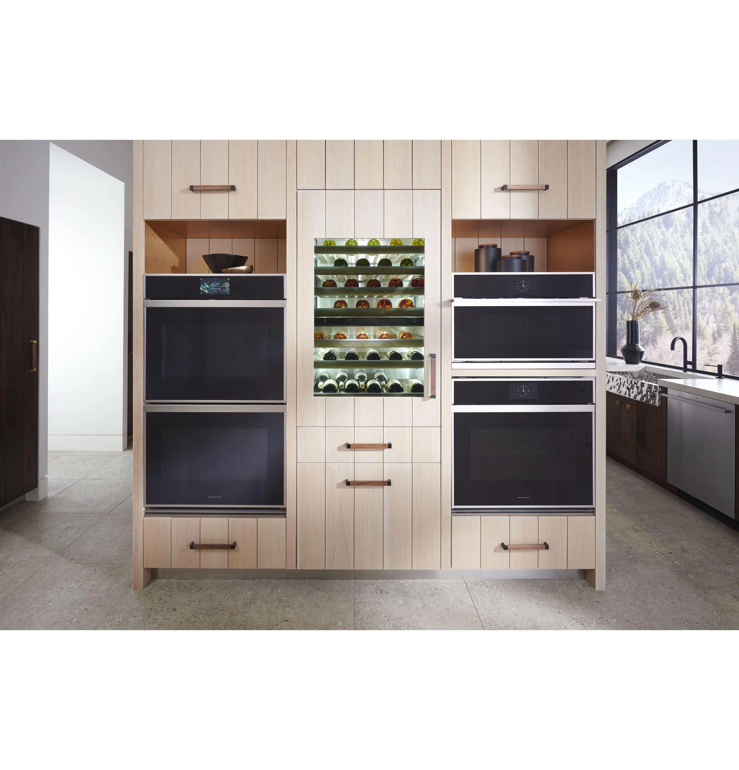 Monogram ZSB9131VSS Monogram 30" Minimalist Five-In-One Wall Oven With 120V Advantium Technology