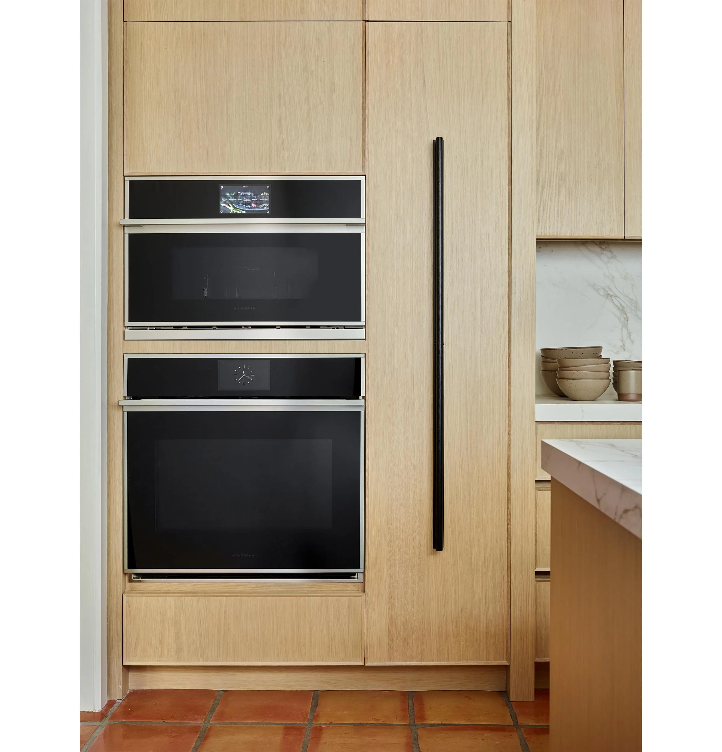 Monogram ZSB9131VSS Monogram 30" Minimalist Five-In-One Wall Oven With 120V Advantium Technology