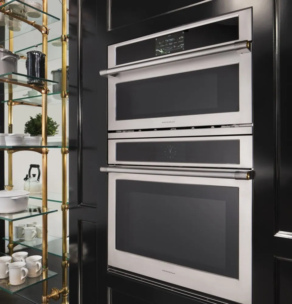 Monogram ZSB9132NSS Monogram 30" Smart Five In One Wall Oven With 120V Advantium Technology