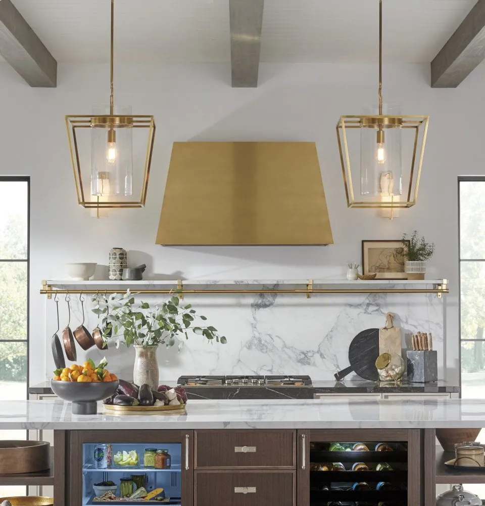 Monogram ZVC48DNB1 Monogram 48" Custom Brass Hood