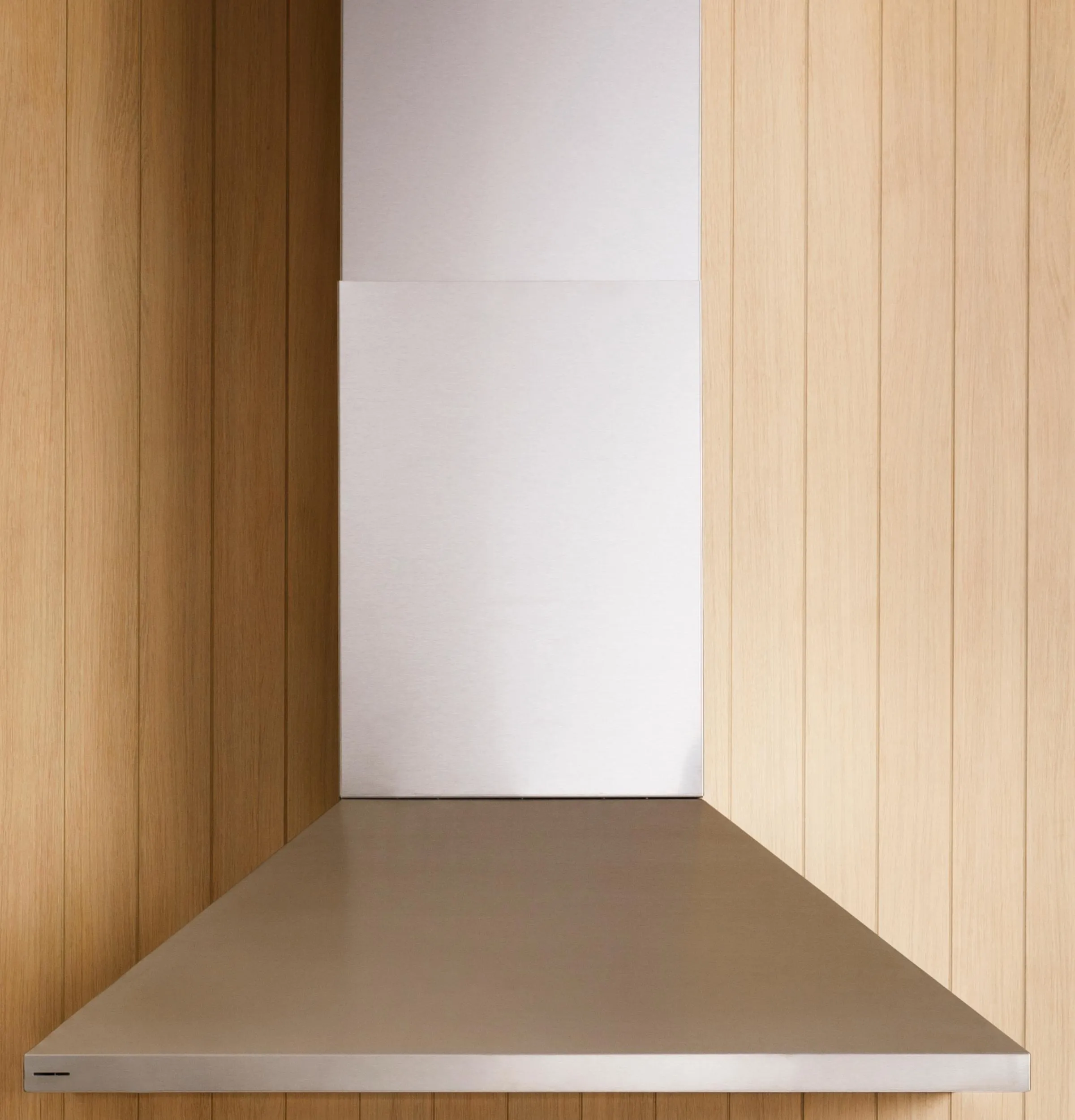 Monogram ZVIS361SRSS Monogram 36" Island Pyramid Chimney Vent Hood With Air Quality Sensors BLOWER SOLD SEPARATELY