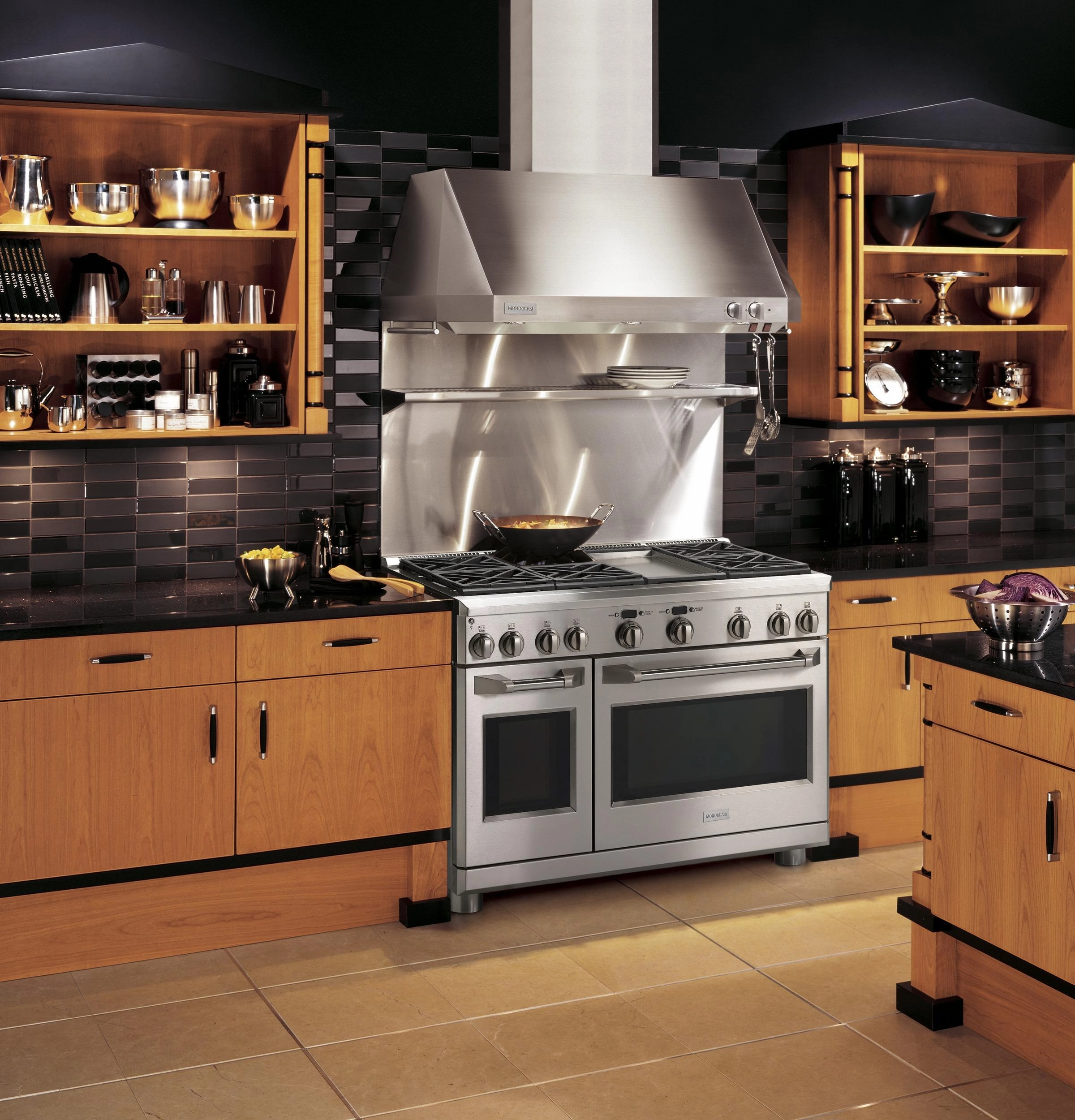 Monogram ZV48TSFSS Monogram 48" Stainless Steel Professional Hood