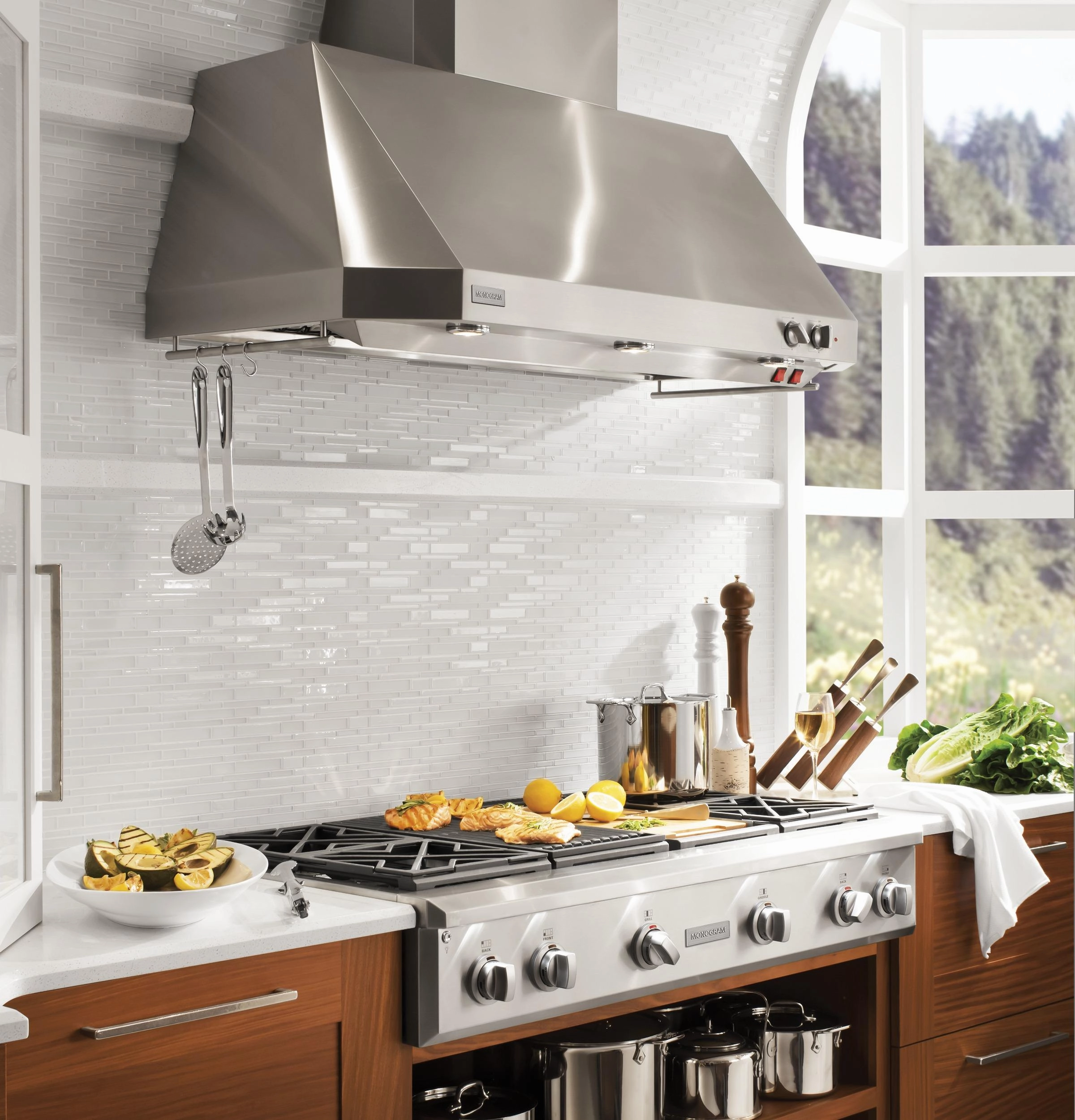 Monogram ZV48TSFSS Monogram 48" Stainless Steel Professional Hood