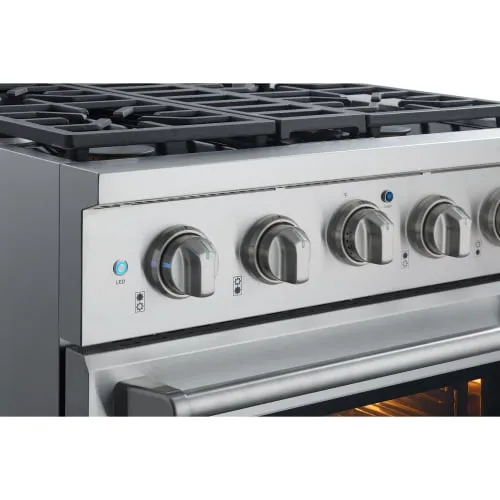 Nxr Ranges AK3001 30" Professional Style Gas Range In Stainless Steel