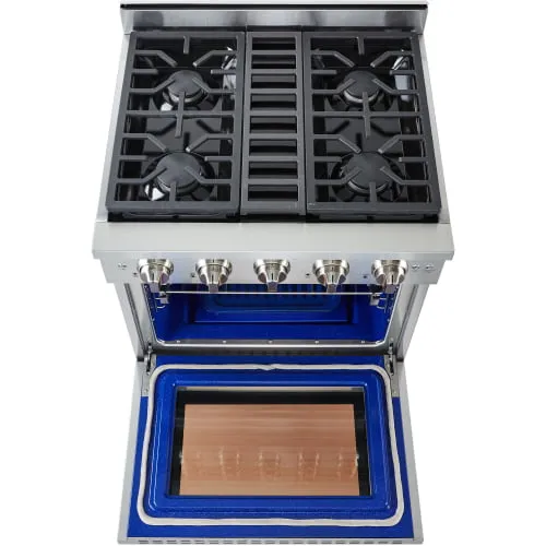 Nxr Ranges AK3001 30" Professional Style Gas Range In Stainless Steel
