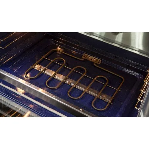 Nxr Ranges AKD3605 36-In. Culinary Series Professional Style Gas And Electric Dual Fuel Range, Stainless Steel