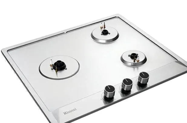 Rinnai RB-63SSV-DL 3 Burner Built-In Hob Stainless Steel