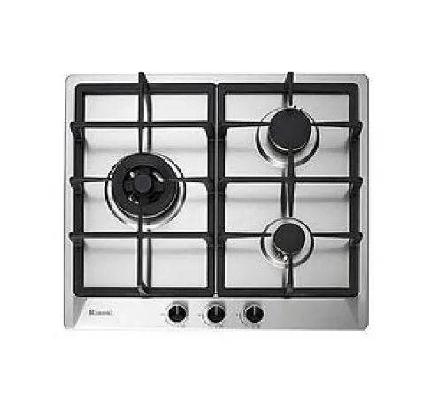Rinnai RB-63SSV-DL 3 Burner Built-In Hob Stainless Steel