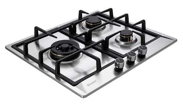 Rinnai RB-63SSV-DL 3 Burner Built-In Hob Stainless Steel