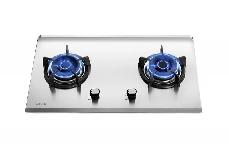 Rinnai RB-72S 2 Burner Built-In Hob Stainless Steel Top Plate RB72S