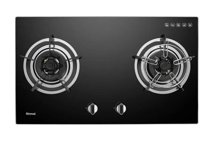 Rinnai RB-782G 2-Burner Flexi Hob Built-in Gas Hob (Glass)