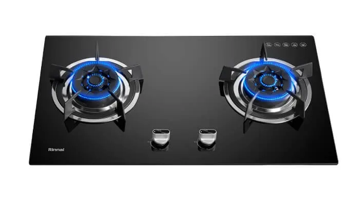 Rinnai RB-782G 2-Burner Flexi Hob Built-in Gas Hob (Glass)