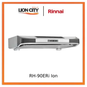 Rinnai RH-90ERi Ion Slimline Hood Stainless Steel and Metallic Silver Finishing
