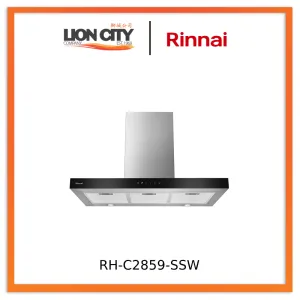 Rinnai RH-C2859-SSW Chimney Hood Electronic Touch Control