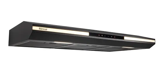 Rinnai RH-S3059-PBW LED Slimline Hood Matt Black Design