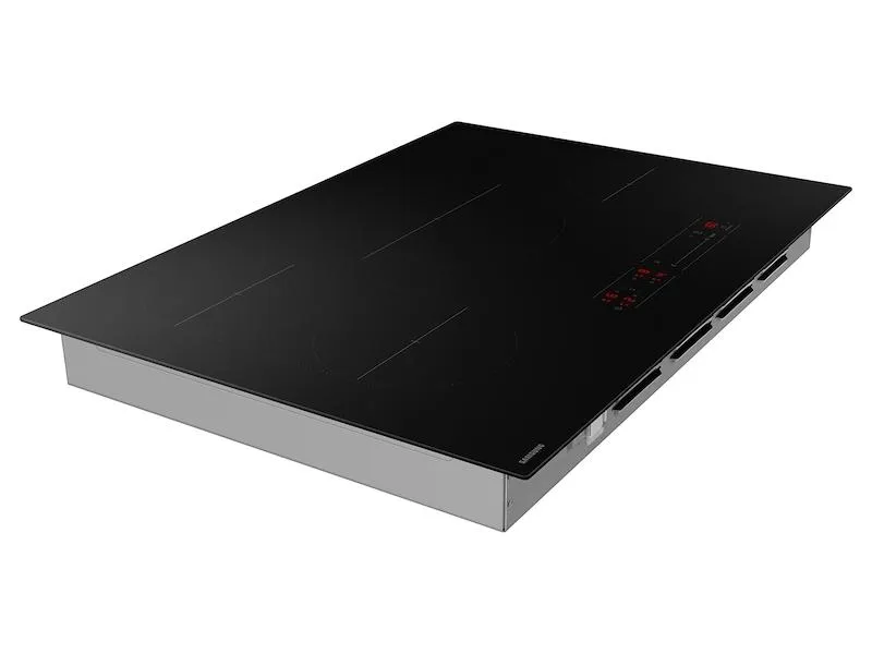 Samsung CC70F30S2D 30" Induction Cooktop With Anti-Scratch Matte Glass And Sync Burners In Black