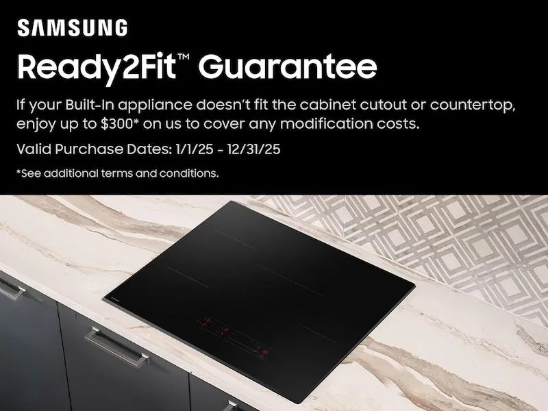 Samsung CC70F30S2D 30" Induction Cooktop With Anti-Scratch Matte Glass And Sync Burners In Black