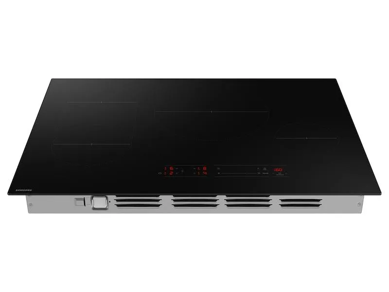 Samsung CC70F30S2D 30" Induction Cooktop With Anti-Scratch Matte Glass And Sync Burners In Black
