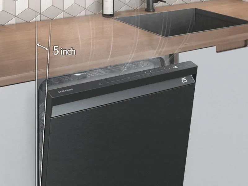 Samsung DW80B6060UG Smart 44Dba Dishwasher With Stormwash &#8482; In Black Stainless Steel